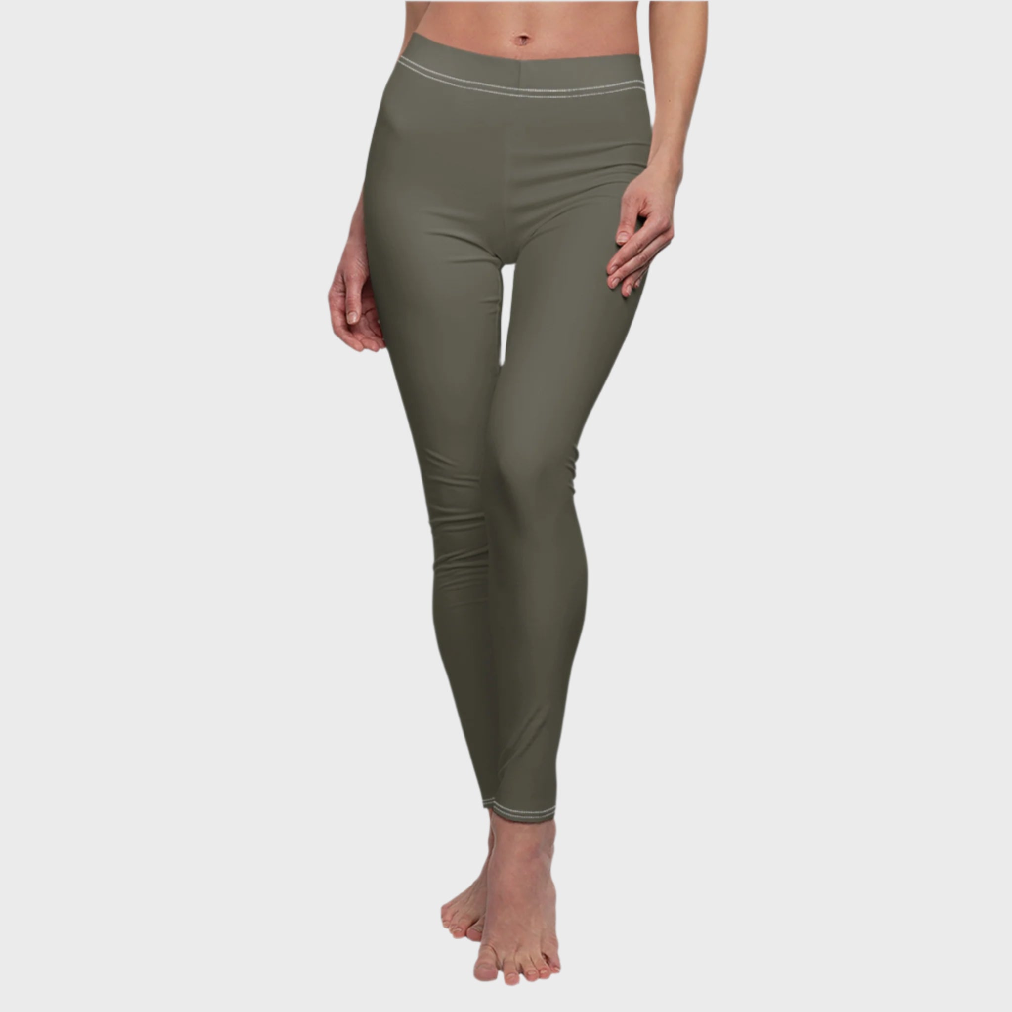 Women's Cut & Sew Casual Leggings (AOP)