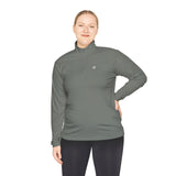 Comfortable Unisex Quarter-Zip Pullover for Everyday Wear