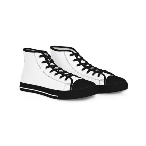 Classic White High Top Sneakers for Casual Style | Versatile & Comfortable