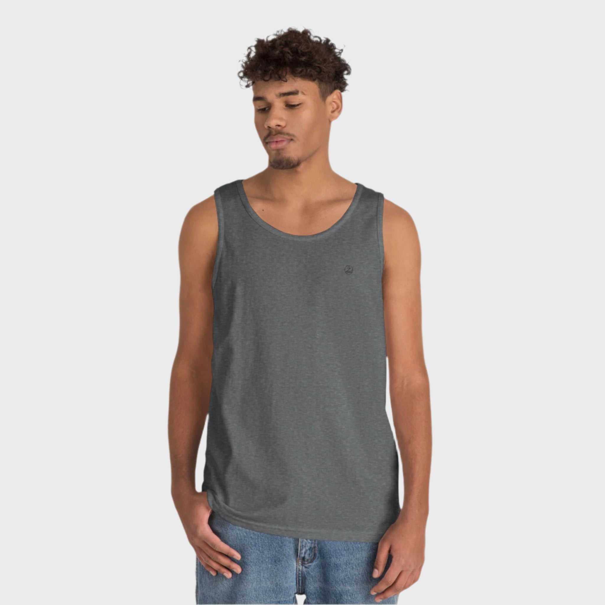 Unisex Heavy Cotton Tank Top - Casual Everyday Wear