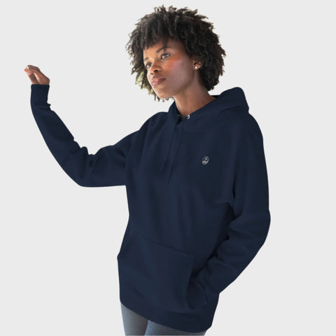 Three-Panel Fleece Hoodie