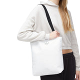 Minimalist White Tote Bag - Versatile Everyday Essential