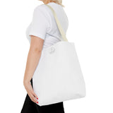 Minimalist White Tote Bag - Versatile Everyday Essential