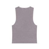 Unisex Stonewash Relaxed Tank Top - Perfect for Summer Vibes and Athleisure