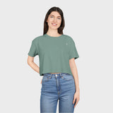 Trendy Women's Crop Tee - Perfect for Casual Style & Celebrations