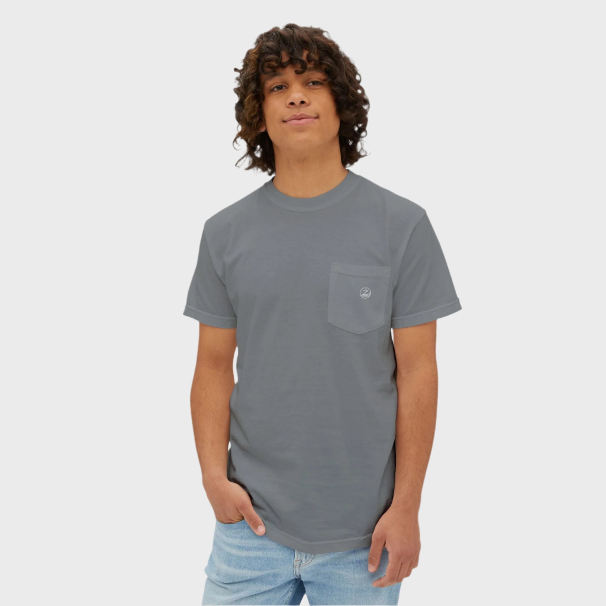 Unisex Garment-Dyed Pocket T-Shirt - Comfortable Casual Tee for Everyday Wear