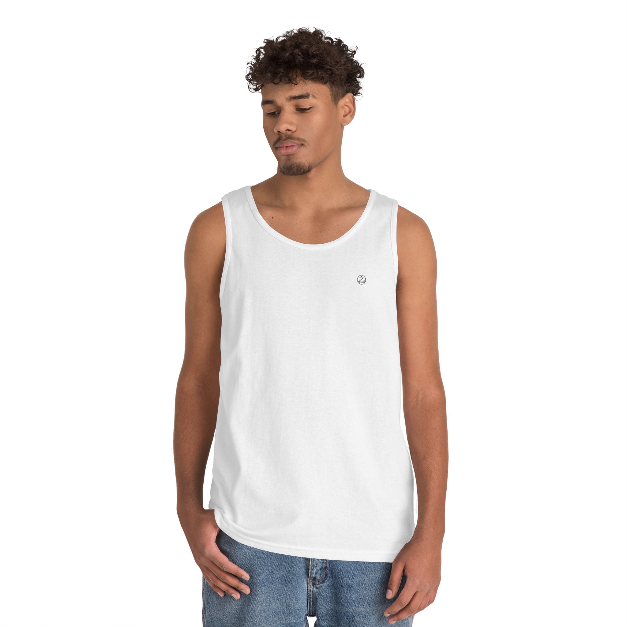 Unisex Heavy Cotton Tank Top - Casual Everyday Wear