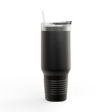 40oz Insulated Travel Mug with Straw - Perfect for Adventurers and Commuters