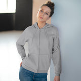 Cozy Unisex Zip Hoodie for Everyday Comfort