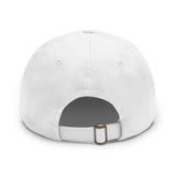 Classic Dad Hat with Leather Patch - Casual Style for Stylish Dads