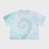 Chill Vibes Tie-Dye Crop Tee for Women - Perfect for Casual Wear & Summer Festivals