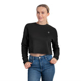 Stylish Women's Cropped Sweatshirt | Trendy Pink Apparel for Casual Outfits