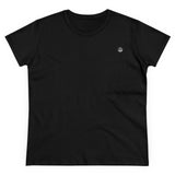 Classic Women's Midweight Cotton Tee - Comfortable Everyday Wear