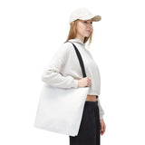 Minimalist White Tote Bag - Versatile Everyday Essential