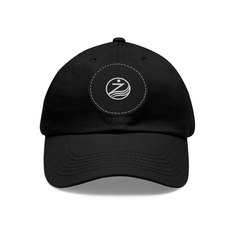 Classic Dad Hat with Leather Patch - Casual Style for Stylish Dads