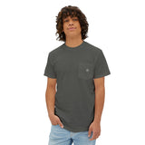 Unisex Garment-Dyed Pocket T-Shirt - Comfortable Casual Tee for Everyday Wear