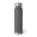 Stylish 22oz Copper Vacuum Insulated Water Bottle - Perfect for Hydration on the Go!