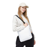 Minimalist White Tote Bag - Versatile Everyday Essential