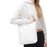 Minimalist White Tote Bag - Versatile Everyday Essential