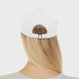 Classic Dad Hat with Leather Patch - Casual Style for Stylish Dads