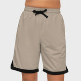 Men's Basketball Rib Shorts - Lightweight Athletic Wear for Sports & Casual Style