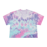 Chill Vibes Tie-Dye Crop Tee for Women - Perfect for Casual Wear & Summer Festivals