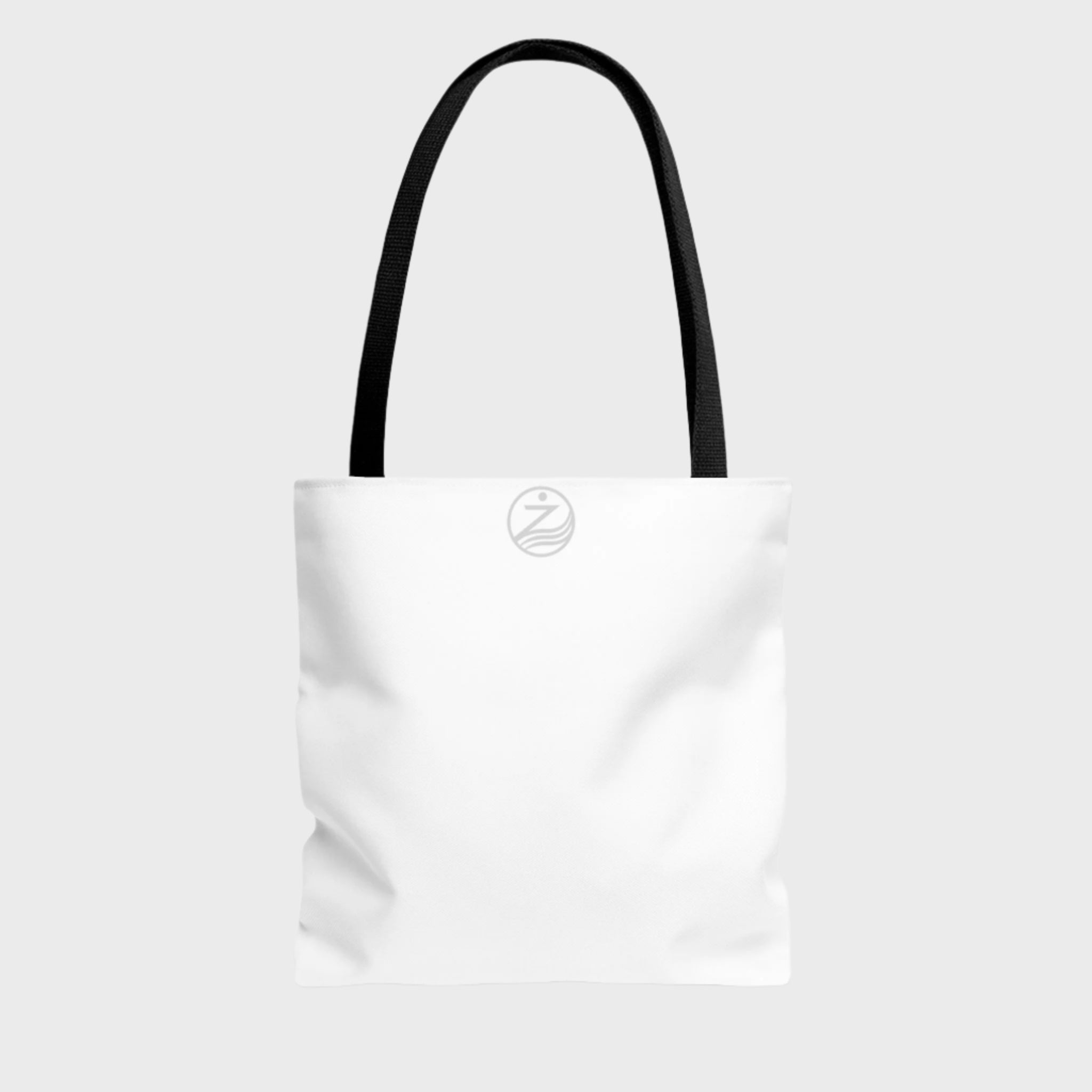 Minimalist White Tote Bag - Versatile Everyday Essential