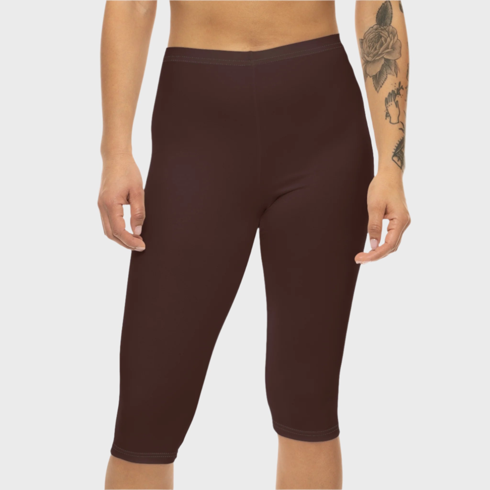 Lightweight Women’s Capri Leggings for Everyday Comfort