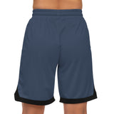 Men's Basketball Rib Shorts - Lightweight Athletic Wear for Sports & Casual Style
