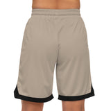 Men's Basketball Rib Shorts - Lightweight Athletic Wear for Sports & Casual Style