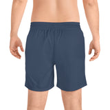 Men's Mid-Length Swim Shorts - Classic Beachwear for Summer Fun