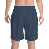 Men's Elastic Beach Shorts - Comfortable Swimwear for Summer Fun