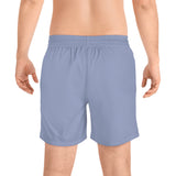 Men's Mid-Length Swim Shorts - Classic Beachwear for Summer Fun