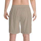 Men's Elastic Beach Shorts - Comfortable Swimwear for Summer Fun