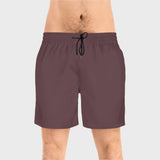 Men's Mid-Length Swim Shorts - Classic Beachwear for Summer Fun
