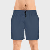Men's Mid-Length Swim Shorts - Classic Beachwear for Summer Fun