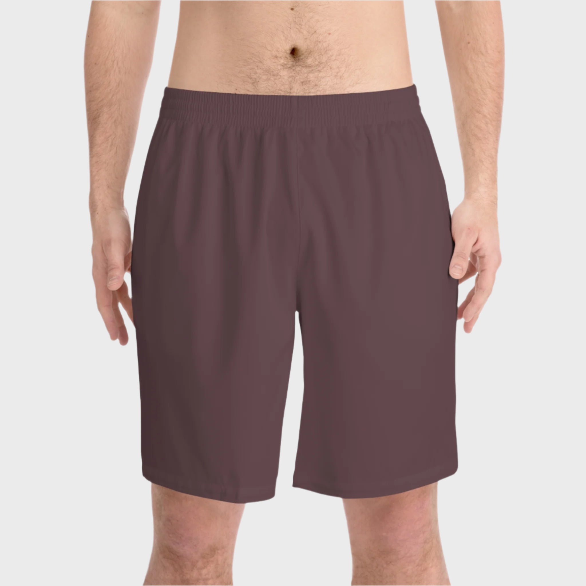 Men's Elastic Beach Shorts - Comfortable Swimwear for Summer Fun