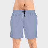 Men's Mid-Length Swim Shorts - Classic Beachwear for Summer Fun