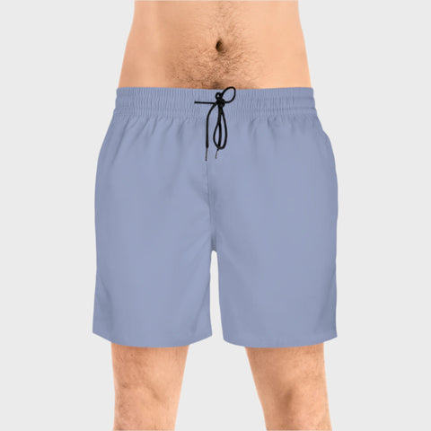 Men's Mid-Length Swim Shorts - Classic Beachwear for Summer Fun