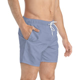 Classic White Swim Trunks for Summer Fun | Lightweight, Quick-Dry Beachwear
