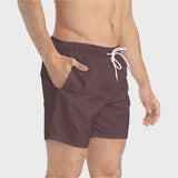 Classic White Swim Trunks for Summer Fun | Lightweight, Quick-Dry Beachwear