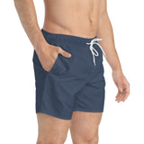 Classic White Swim Trunks for Summer Fun | Lightweight, Quick-Dry Beachwear